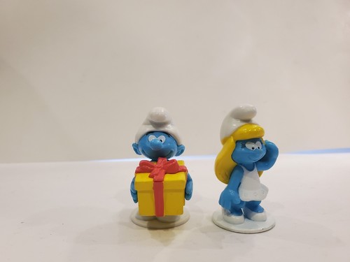 Smurfs playset figure cake - smurfs,