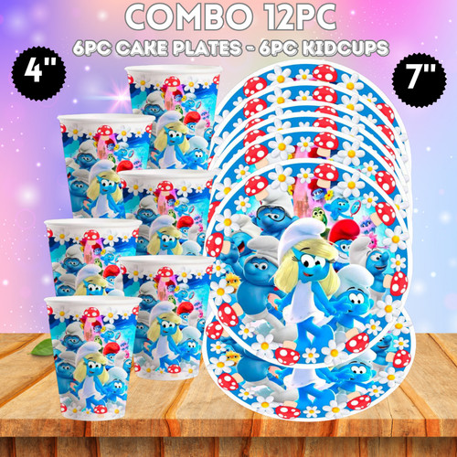 The smurfs party supplies - smurfs,